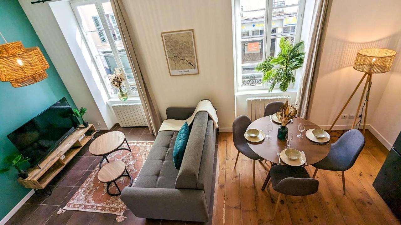Cosy Calypso 2Ch - Quartier Des Halles & Parking Pau Bagian luar foto